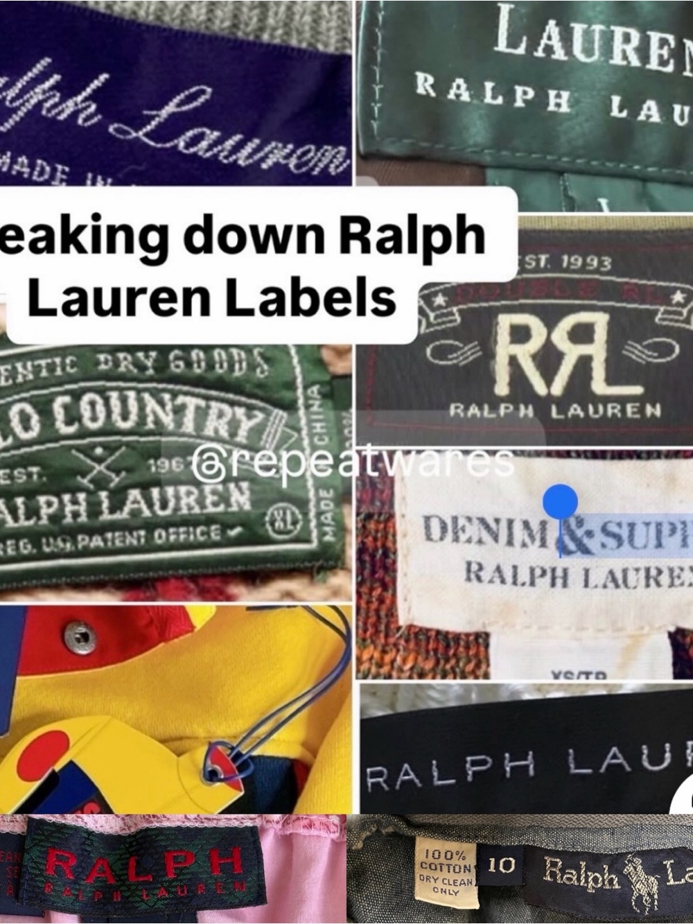 Breaking Down Ralph Lauren Brand Labels